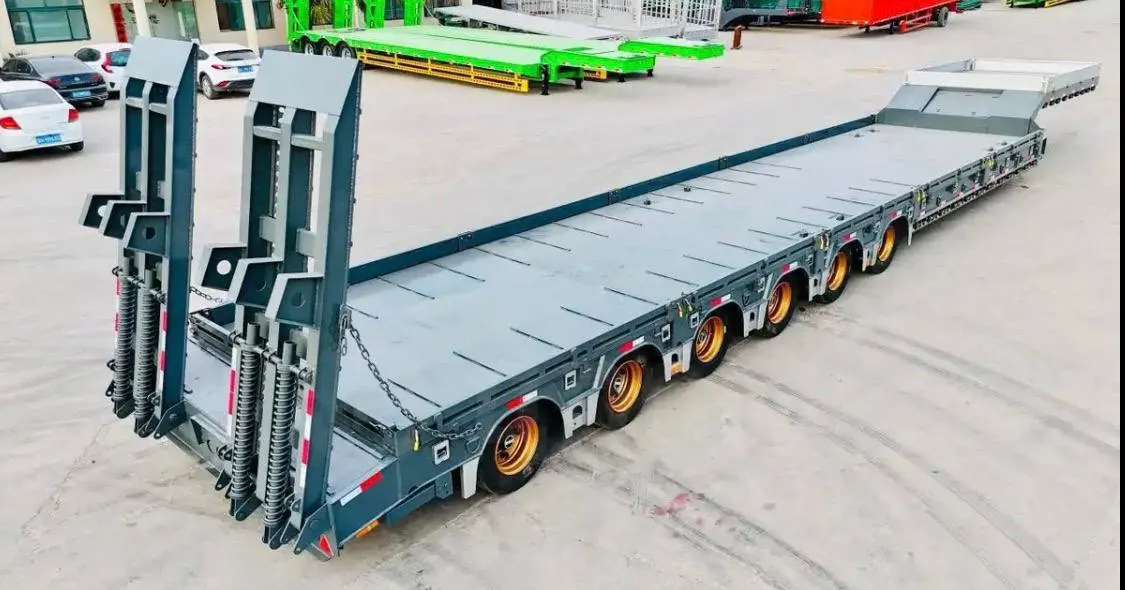 Lowbed trailers